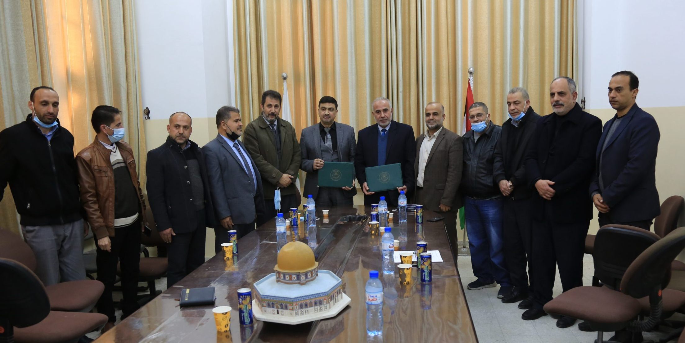 توقيع مذكرة تفاهم بين الجامعة الإسلامية ووزارة الزراعة الفلسطينية